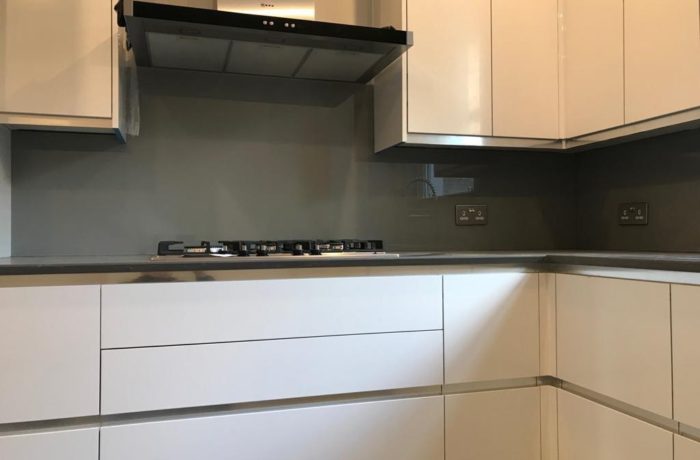 Gray Kitchen Splashback